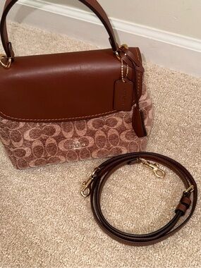 Coach Emory Top Handle in Signature Chenille